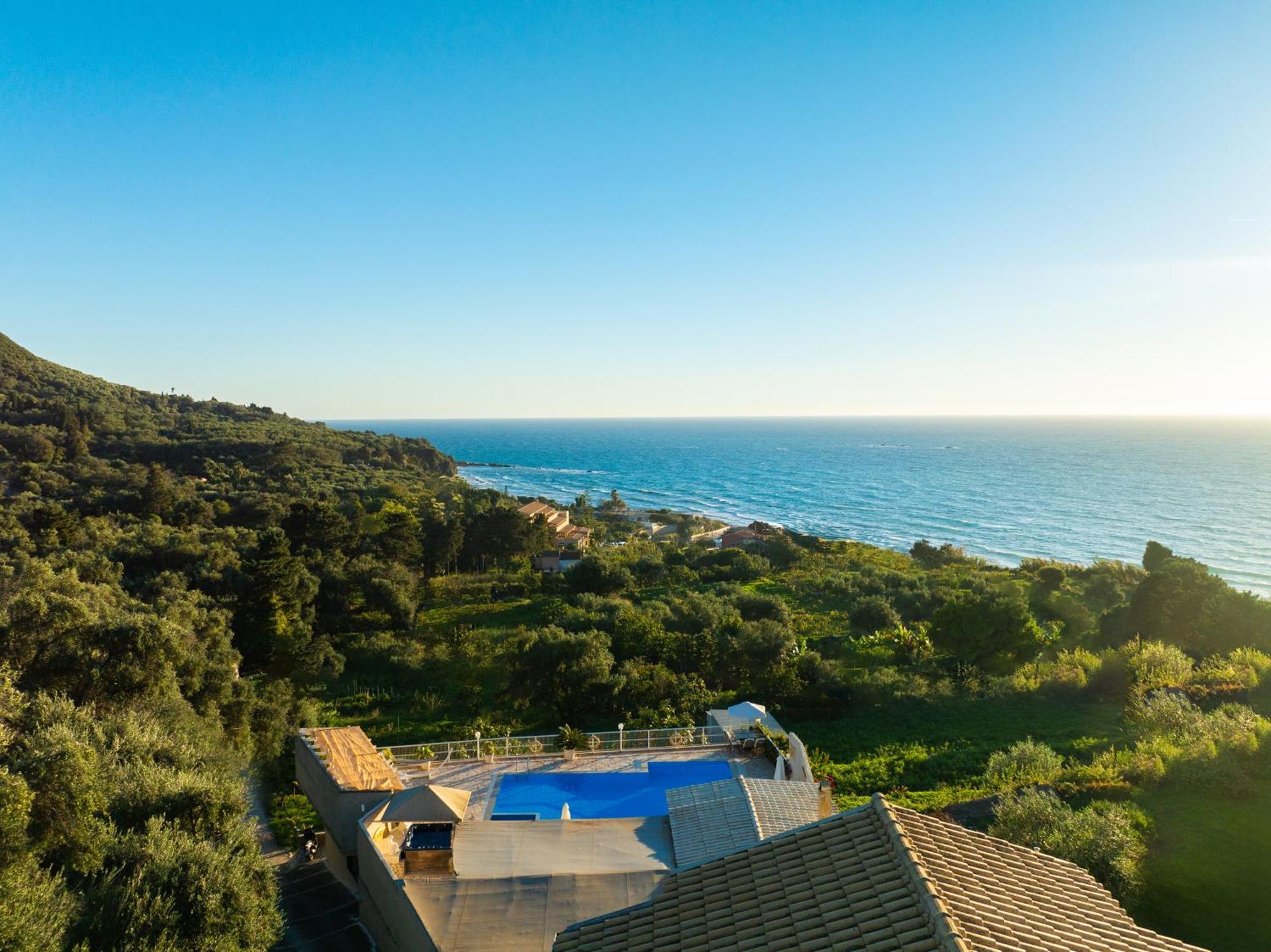 Sea View Villa Paramonas Paramonas  Dış mekan fotoğraf